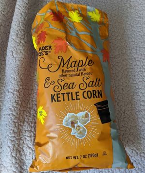 Vegan kettle corn at Trader Joe's in Phoenix