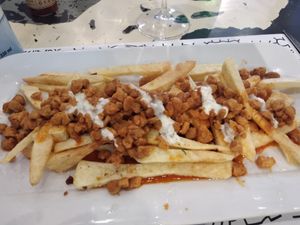 Zorza vegana at Mahara in A Coruna