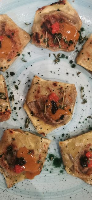 Tortellini de boletus at Mahara in A Coruna
