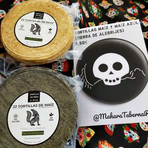 Tortillas de maíz nixtamalizado at Mahara in A Coruna