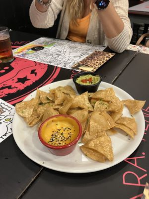Nachos  at Mahara in A Coruna