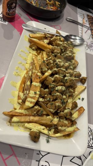 Raxo vegano  at Mahara in A Coruna