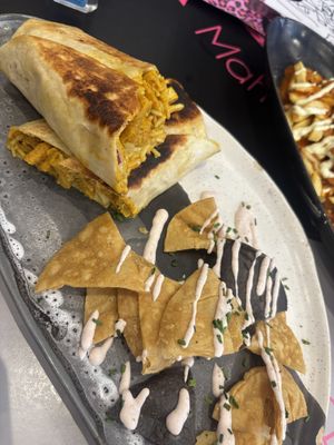 Masala burrito   at Mahara in A Coruna