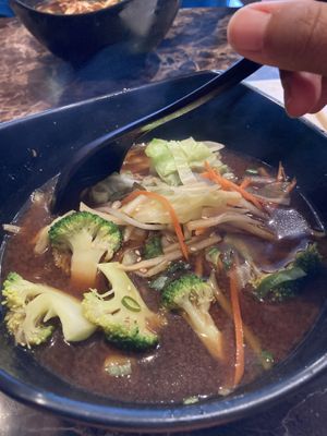 Veg ramen at Daiichi Ramen in Kailua Kona