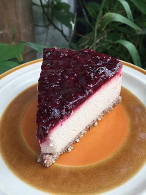 Cheesecake  at Coral Restaurante in Cozumel