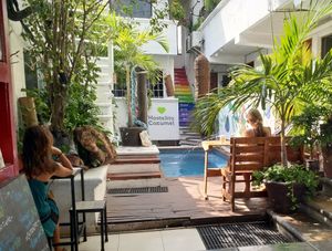 Los esperamos!!! 💚💜 at Coral Restaurante in Cozumel