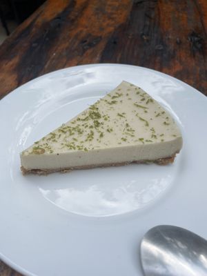 Lemon pie  at Coral Restaurante in Cozumel