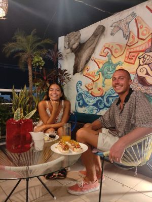 💚 at Coral Restaurante in Cozumel