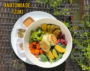 Zuki bowl at Coral Restaurante in Cozumel