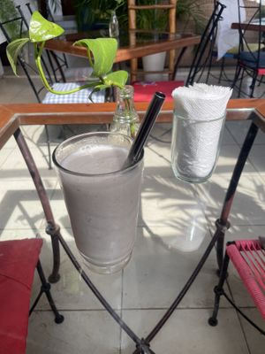 Mazapan smoothie😍😍😍  at Coral Restaurante in Cozumel