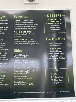 Labels at Lake Park Diner in Naples