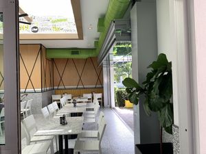 Small indoor eating space available   at Lake Park Diner in Naples