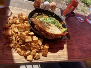 Vegan Frittata  at Breakfast Republic in Costa Mesa