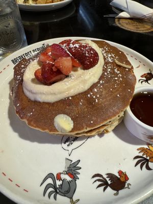 Tres leches pancakes    at Breakfast Republic in Costa Mesa