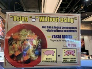 Vegetarian ramen  at Ajisai in Chitose