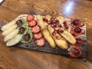 Fried banana (ask for no honey)  at Box Meal in Dahab