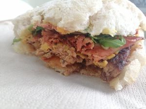 La vanetta burger at La Vanetta in Vigo