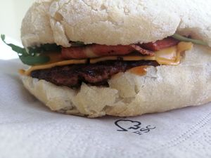 La vanetta burger at La Vanetta in Vigo