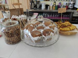 Vegan Muffins at La Vanetta in Vigo