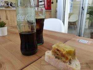 Tortilla Vegan at La Vanetta in Vigo