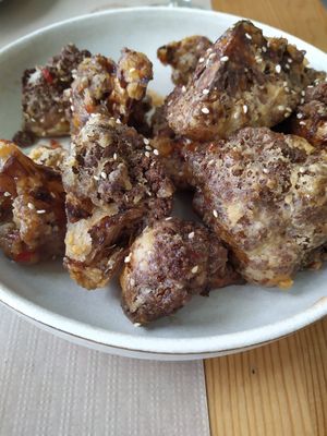 Cauliflower wings at La Vanetta in Vigo