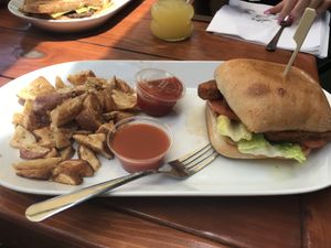 Hot honee   at Brunch Bird in Austin