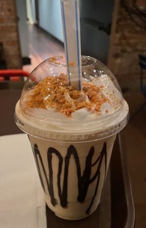 On Sunday nights he does burger town with burgers, fries, and these gourmet milkshakes   at Rascal's in Santa Barbara