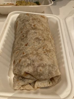 Chick’n burrito   at Rascal's in Santa Barbara