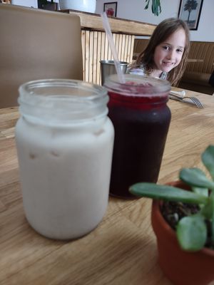 Horchata and Jamaica at Rascal's in Santa Barbara