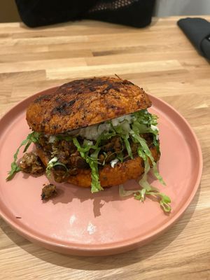 Pambazo Torta at Rascal's in Santa Barbara