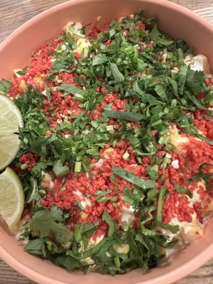 Esquite  #Veganuary at Rascal's in Santa Barbara