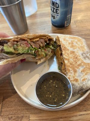 Crunchwrap   at Rascal's in Santa Barbara