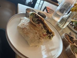 Crunch wrapp  at Rascal's in Santa Barbara