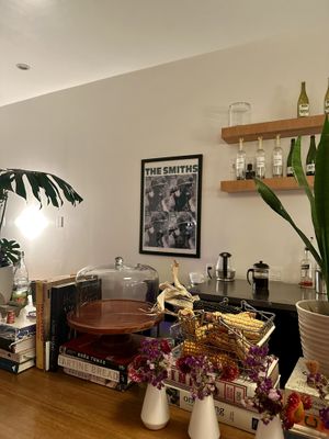 Cute bar (and The Smiths!)  at Rascal's in Santa Barbara