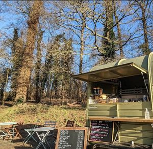 Outside area at Planted Coffee Co - Food Trailer in Hertford