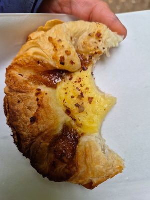 Vanilla hazelnut pastry. Delicious. at Planted Coffee Co - Food Trailer in Hertford