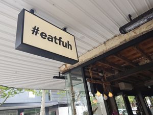 Outside at Eat Fuh in Darlinghurst
