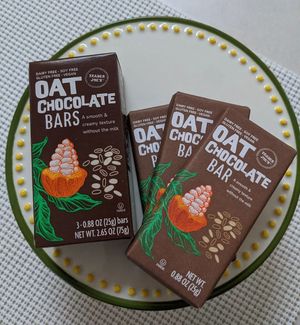 Vegan chocolate bars 3 for $2.50 at Trader Joe's in Carson City