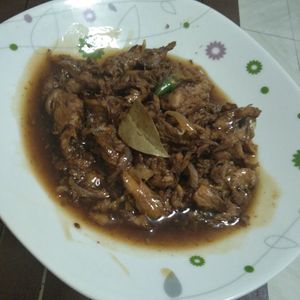 Meatless Adobo at Belle's in Bacolod