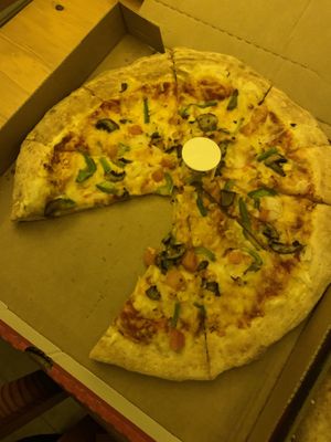 Vegan combo pizza   at Papa John's UK EU in Mildenhall