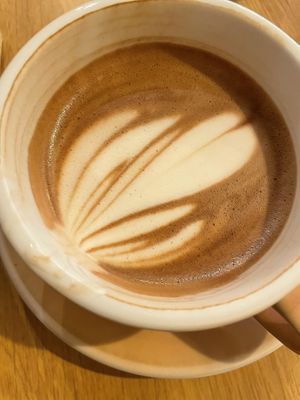 Hot chocolate   at Graines du Jour in Paris