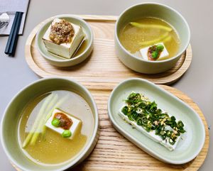 Starters  at Graines du Jour in Paris