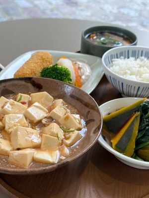 fresh tofu at Graines du Jour in Paris