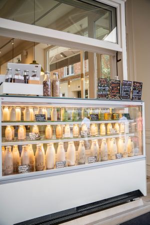 Milk at Graines du Jour in Paris