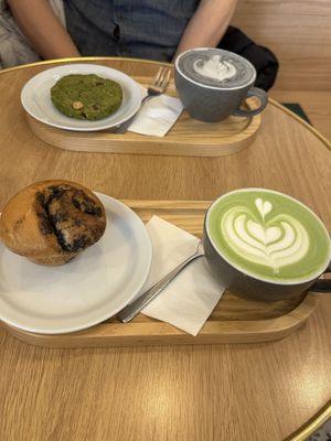 Desserts  at Graines du Jour in Paris
