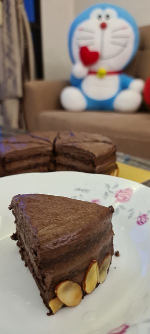 Vegan Sweet Cocoa Chocolate Cake at Locaba in Central Singapore