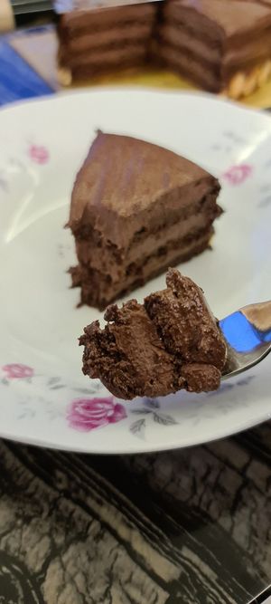Vegan Sweet Cocoa Chocolate Cake at Locaba in Central Singapore