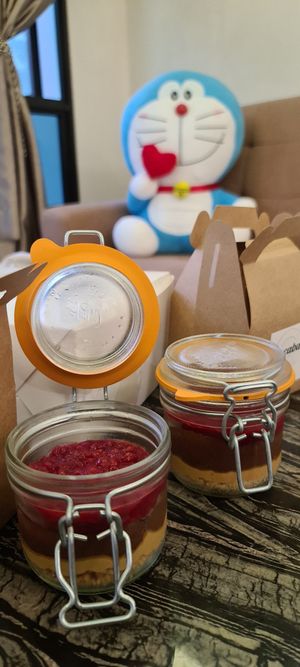 Vegan PB & J Chocolate Jar at Locaba in Central Singapore