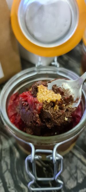 Vegan PB & J Chocolate Jar at Locaba in Central Singapore