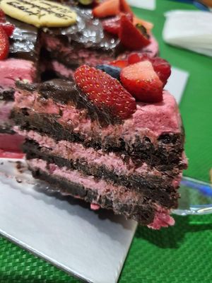 Dark Chocolate Raspberry (bit sourish) ~ April 2020 at Locaba in Central Singapore